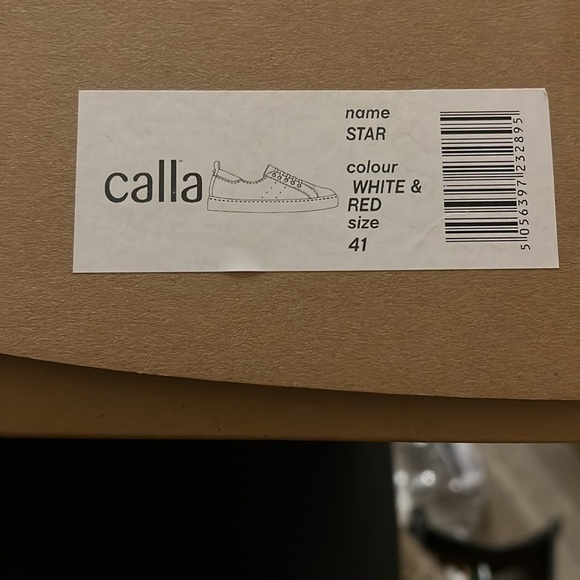 CALLA Star White and red sneakers - Picture 7 of 7